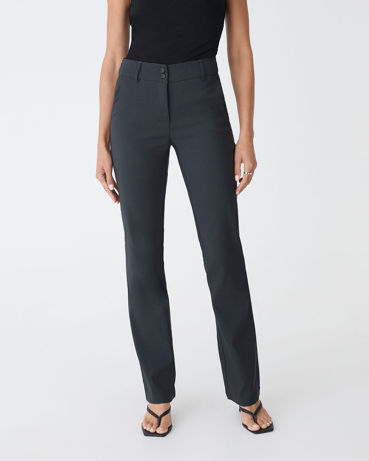 Annalee Classic Pants in grey — view 2