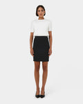 Sandy Pencil Skirt in black — full-length view