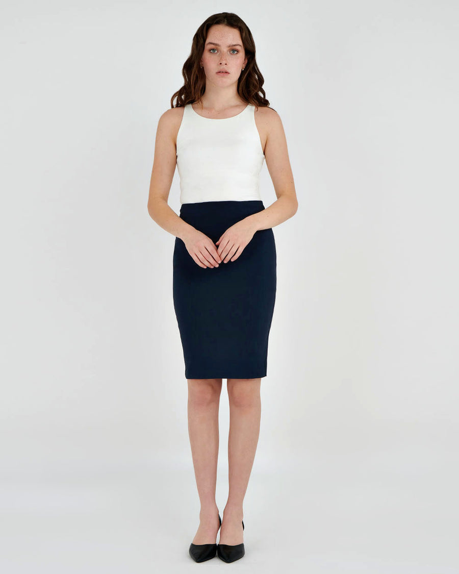 Rose Pencil Skirt