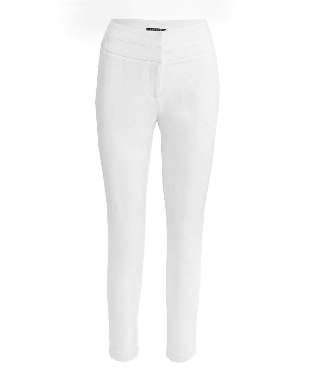 Maria High Waist Pants in ivory — product-only view