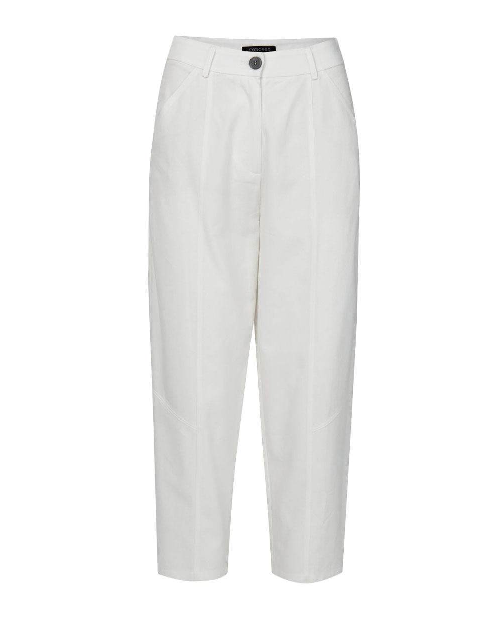 Jeanette Tapered Trousers in ivory — product-only view