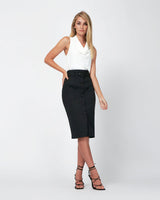 Erika Button Up Skirt