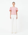 Cayla Gathered Sleeve Tee