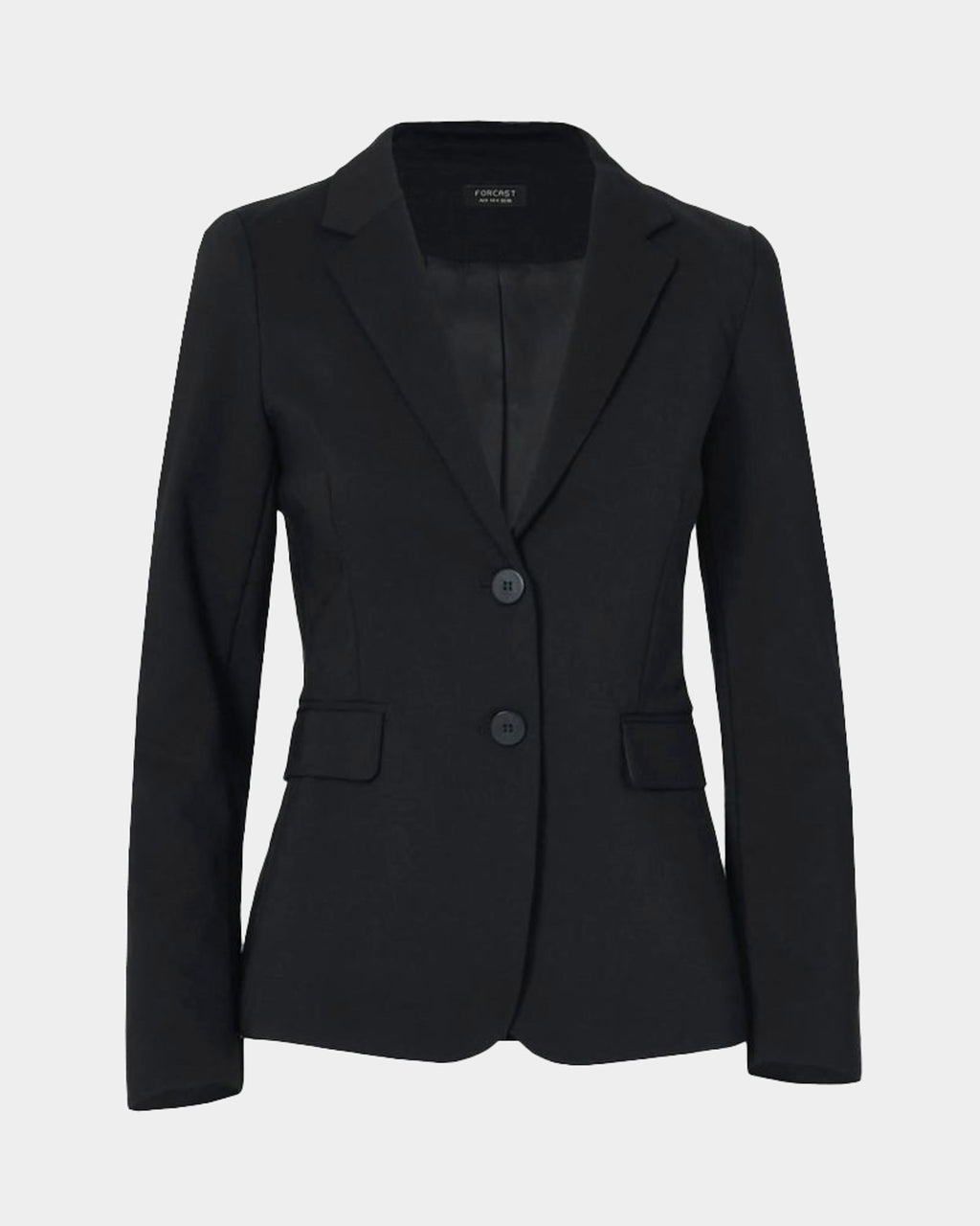 Lauren Single Breasted Jacket in black — product-only view