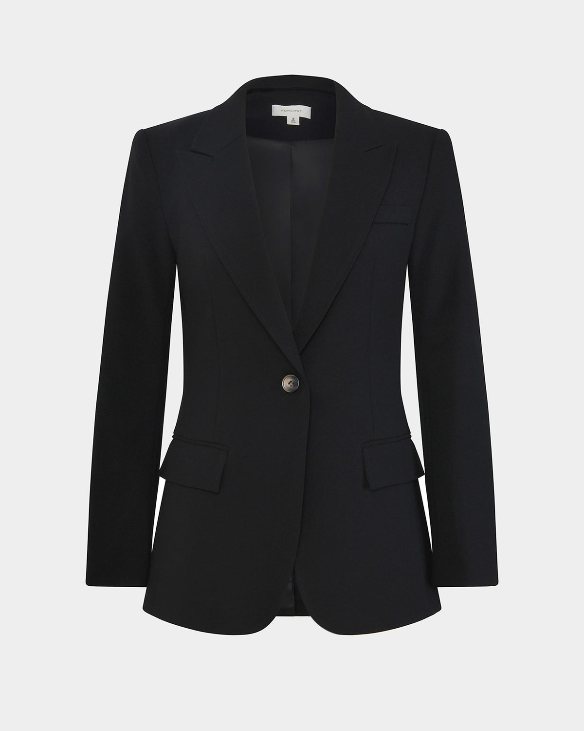Hunter Single Breasted Blazer in black — product-only view