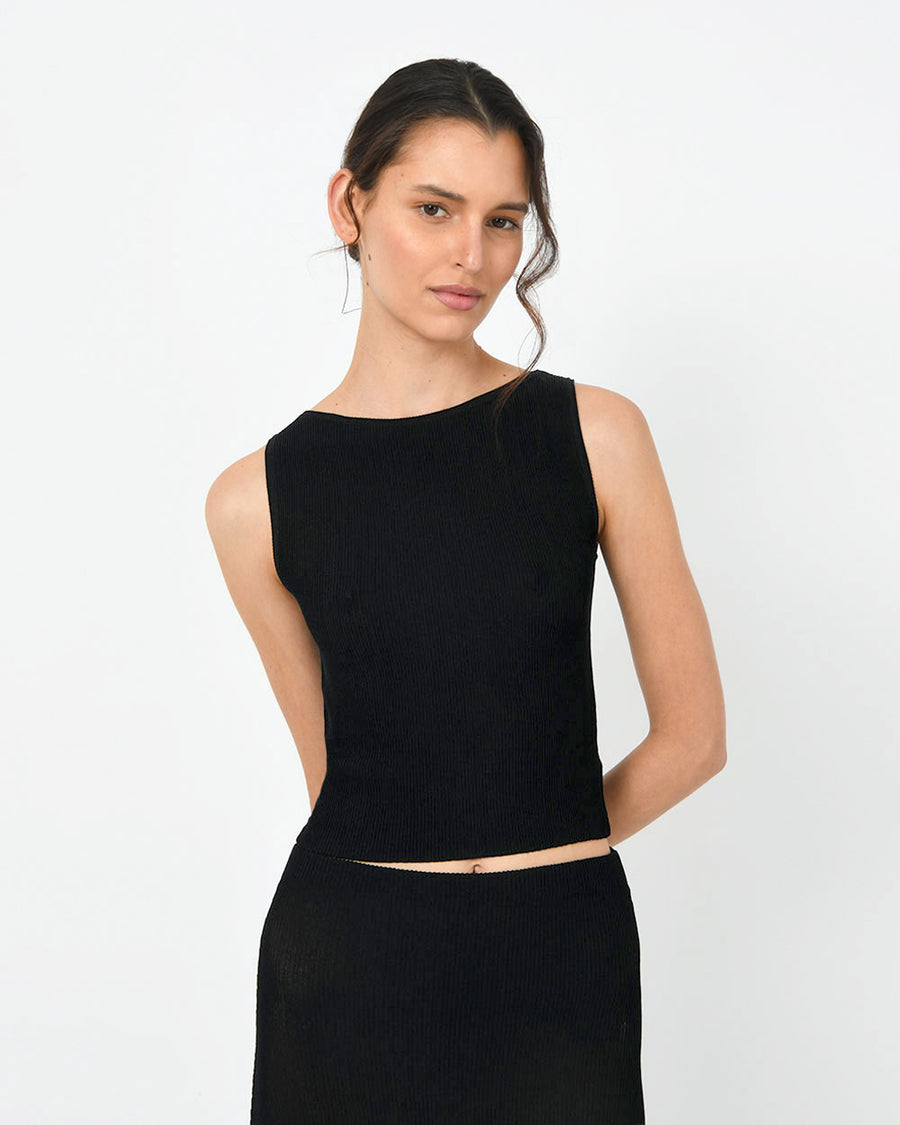 Royce Crop Knit Top