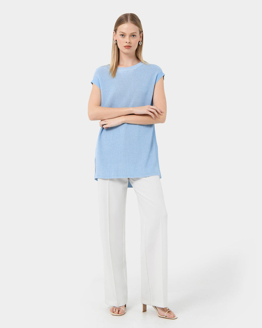 Milano Melange Knit Top
