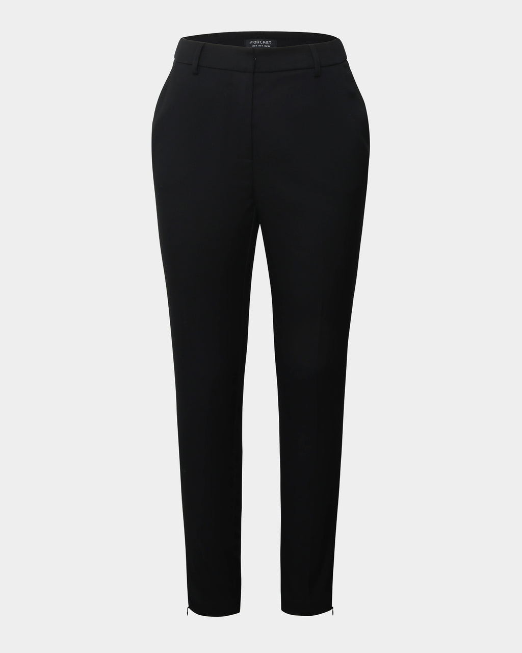 Karlie Slim Fit Trousers in black — product-only view