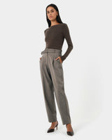 Allara Herringbone Trousers