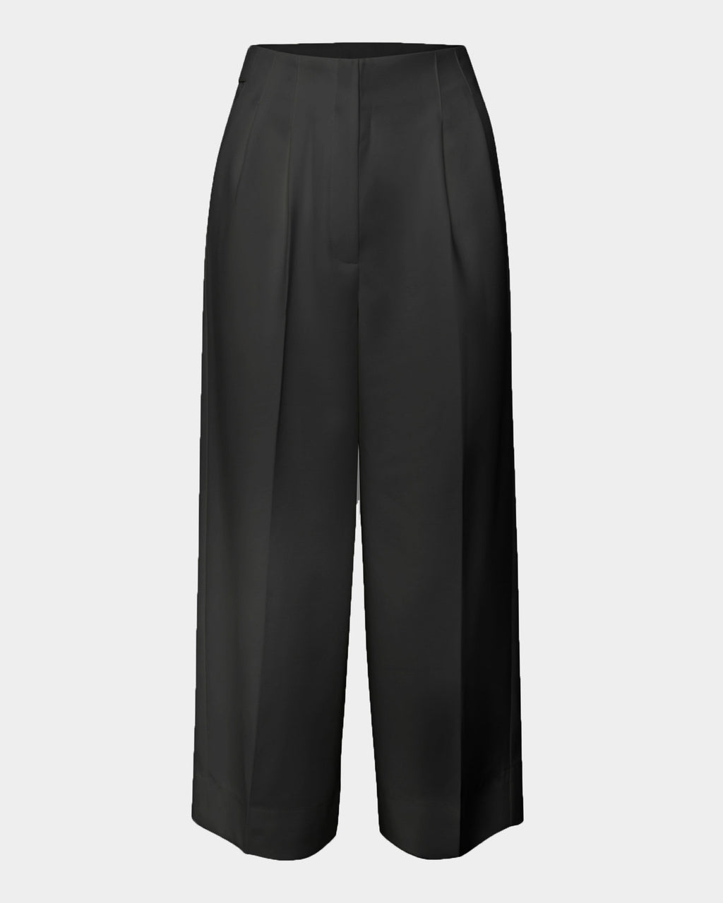 Domi Wide Culottes in black — product-only view