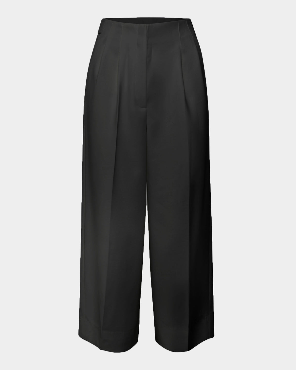 Domi Wide Culottes in black — product-only view