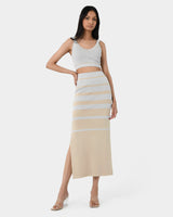 Shay Lurex Knit Skirt