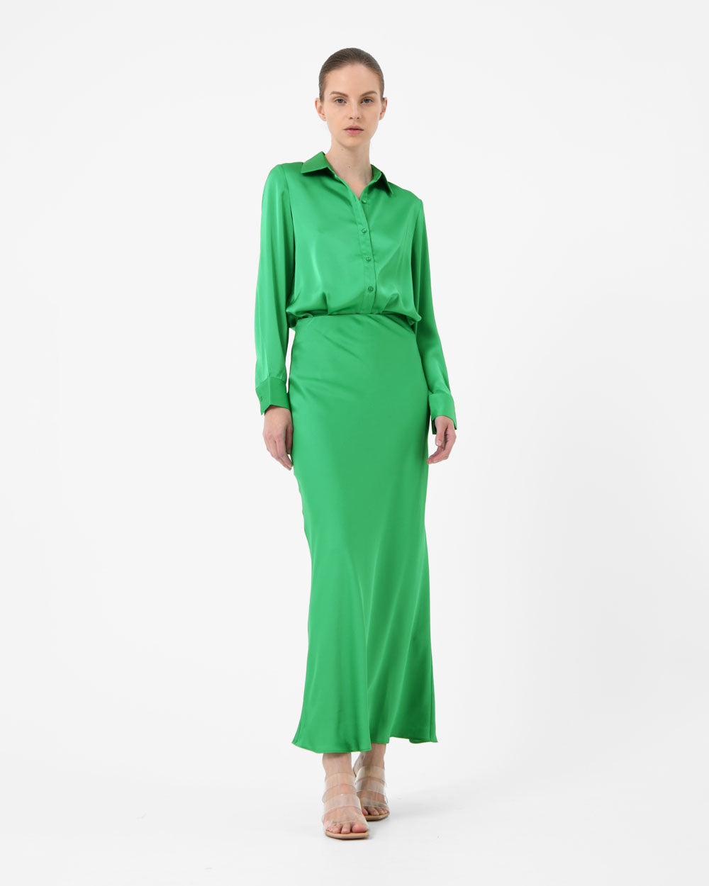 Coco Maxi Bias Skirt