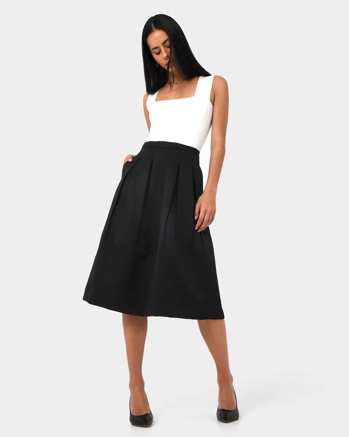 Harriet Jacquard Skirt