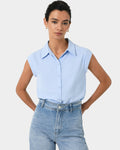 Katerina Cap Sleeve Shirt
