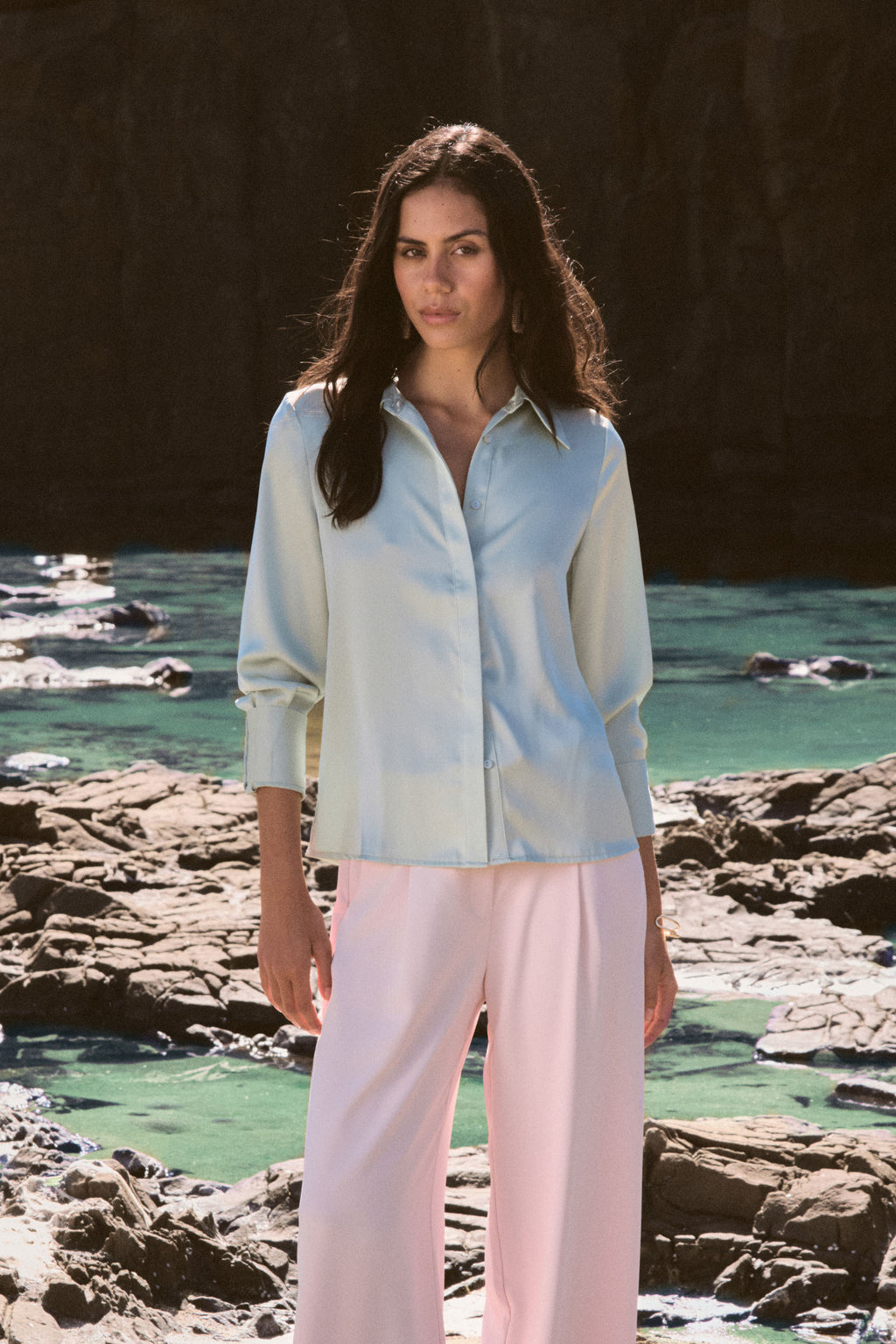 Mae Satin Shirt