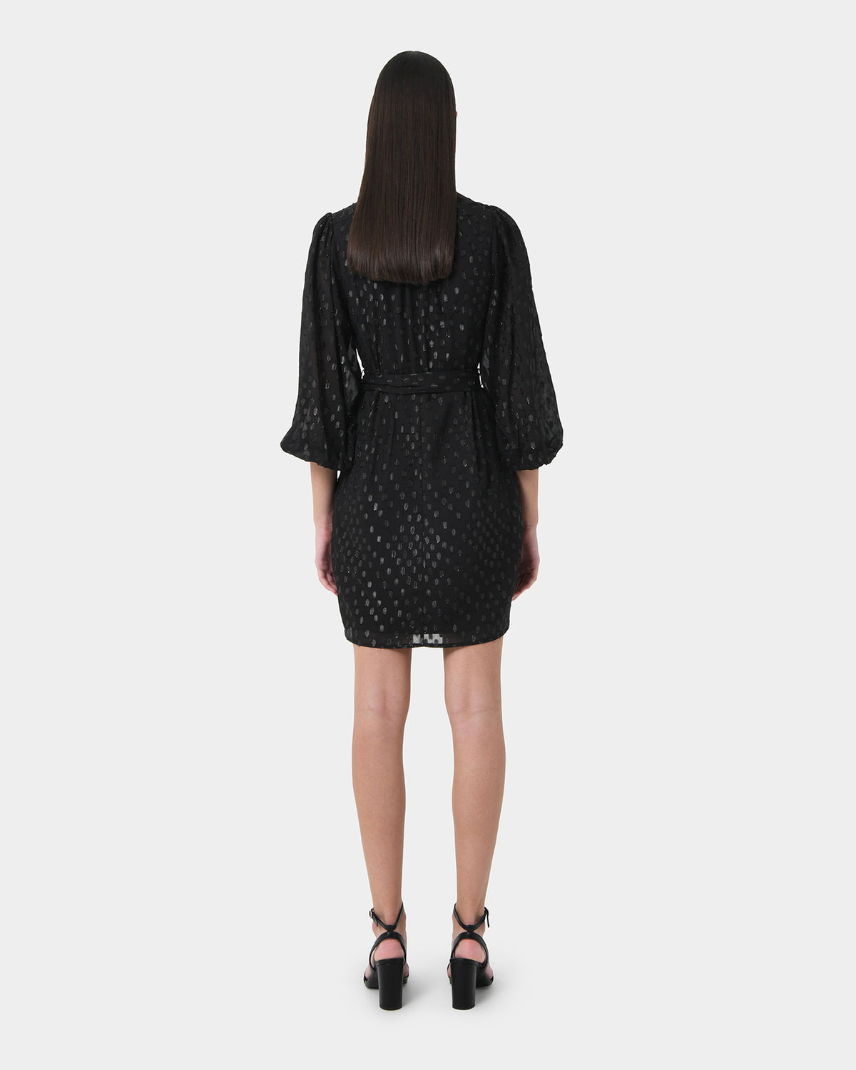 Minda Glitter Mini Dress
