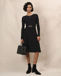 Boston A-Line Knit Dress