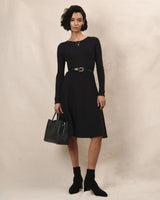 Boston A-Line Knit Dress