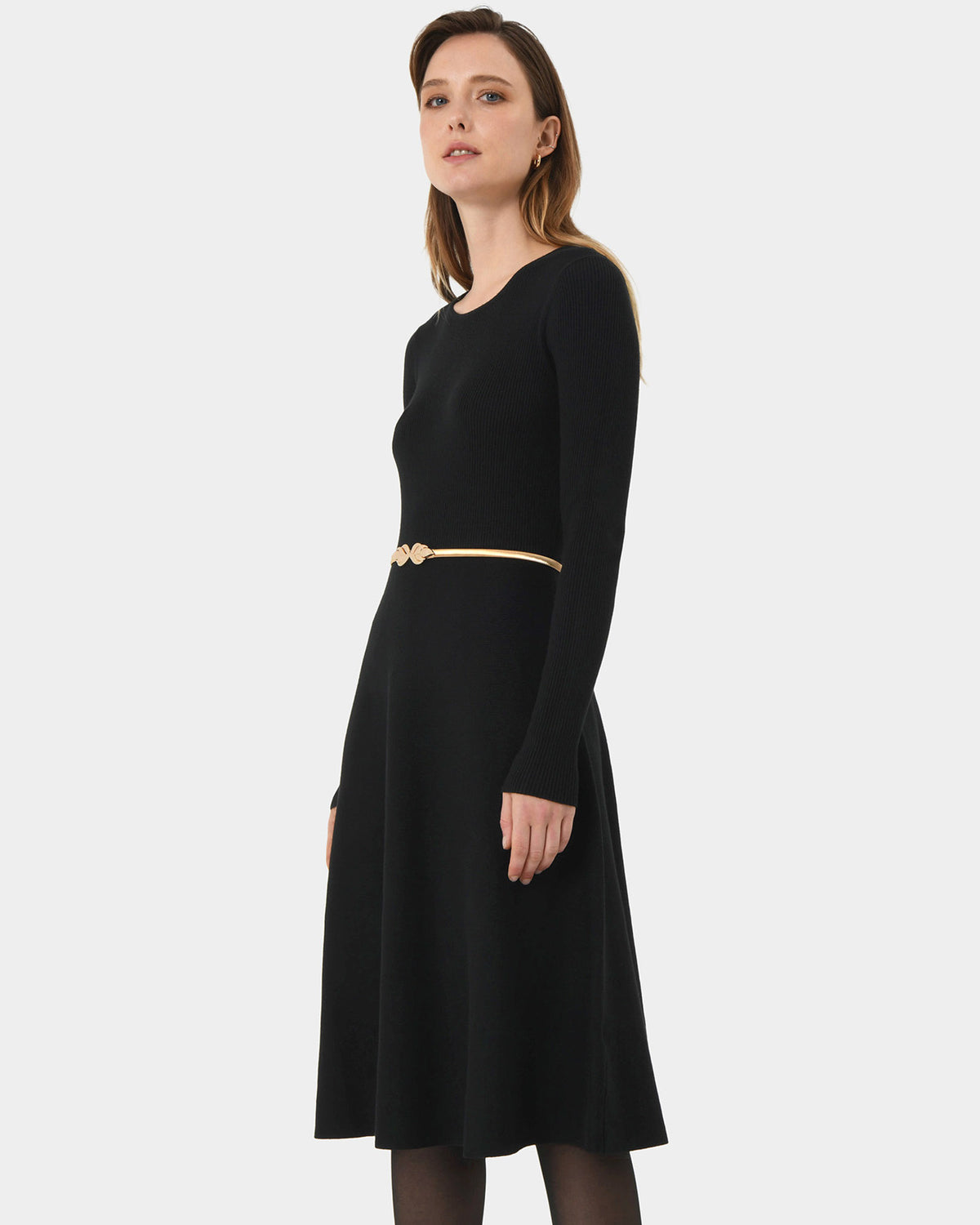 Boston A-Line Knit Dress