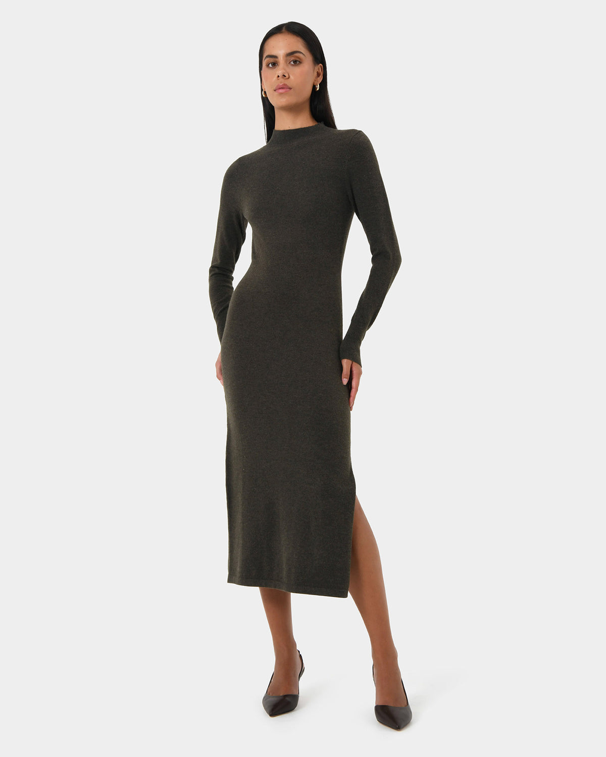 Simone Wool Knit Dress
