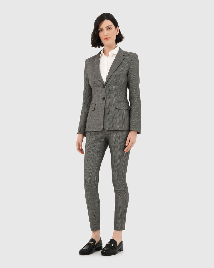 Wren Slim Check Blazer