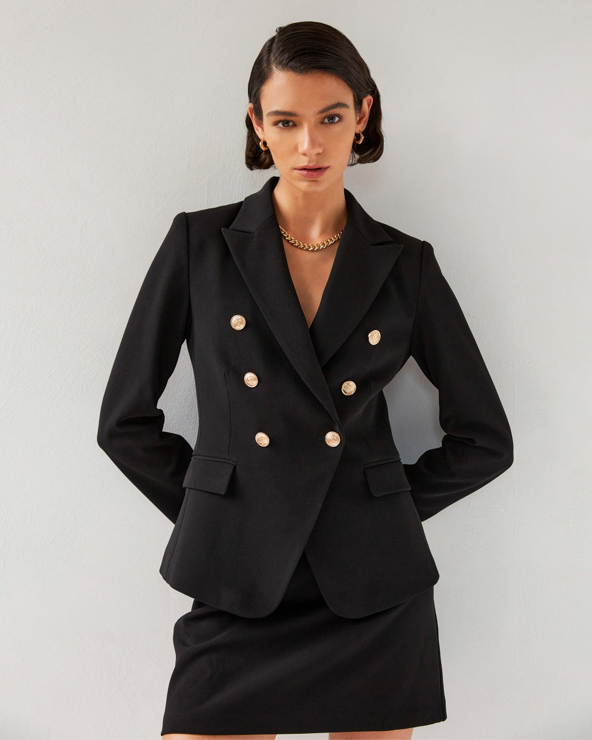 Elodie Double Breasted Blazer