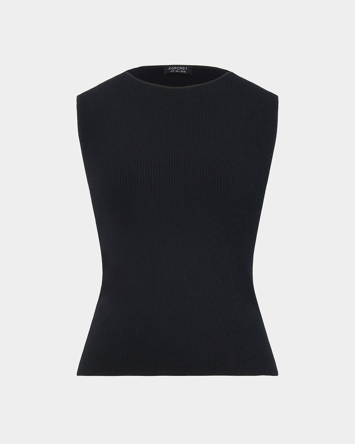 Viviana Sleeveless Knit Top in black — view 5