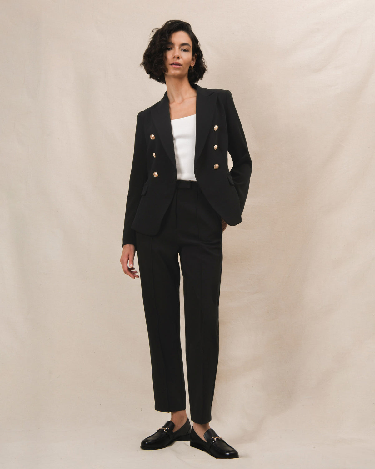 Elodie High Cigarette Pants