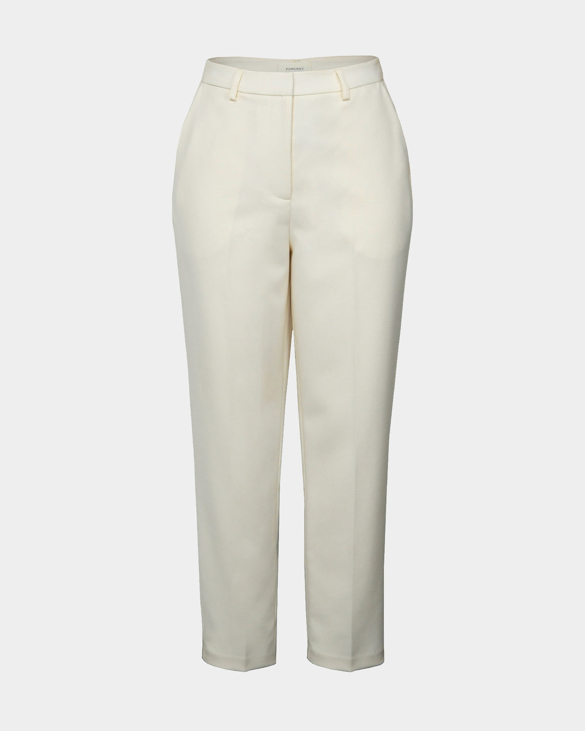 Elka Straight Leg Pants in ecru — product-only view