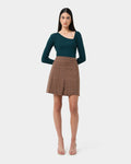 Harlowe Check Mini Skirt