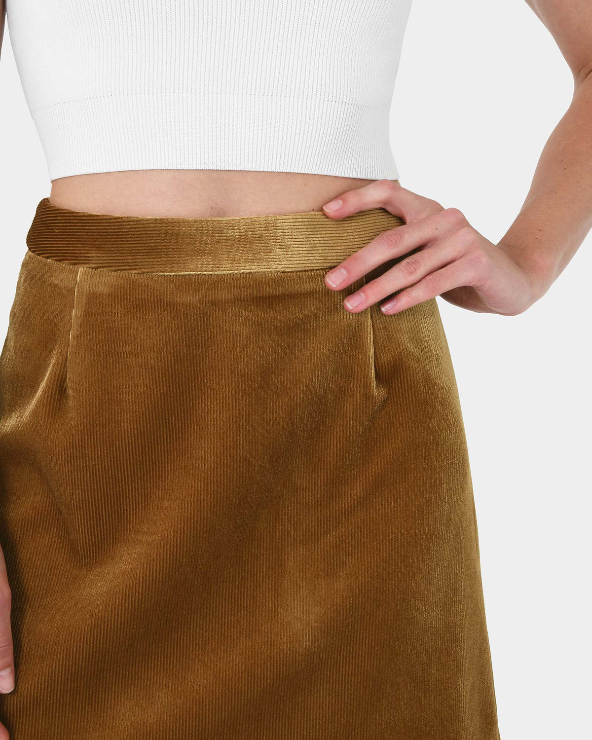 Rowan Mini Corduroy Skirt