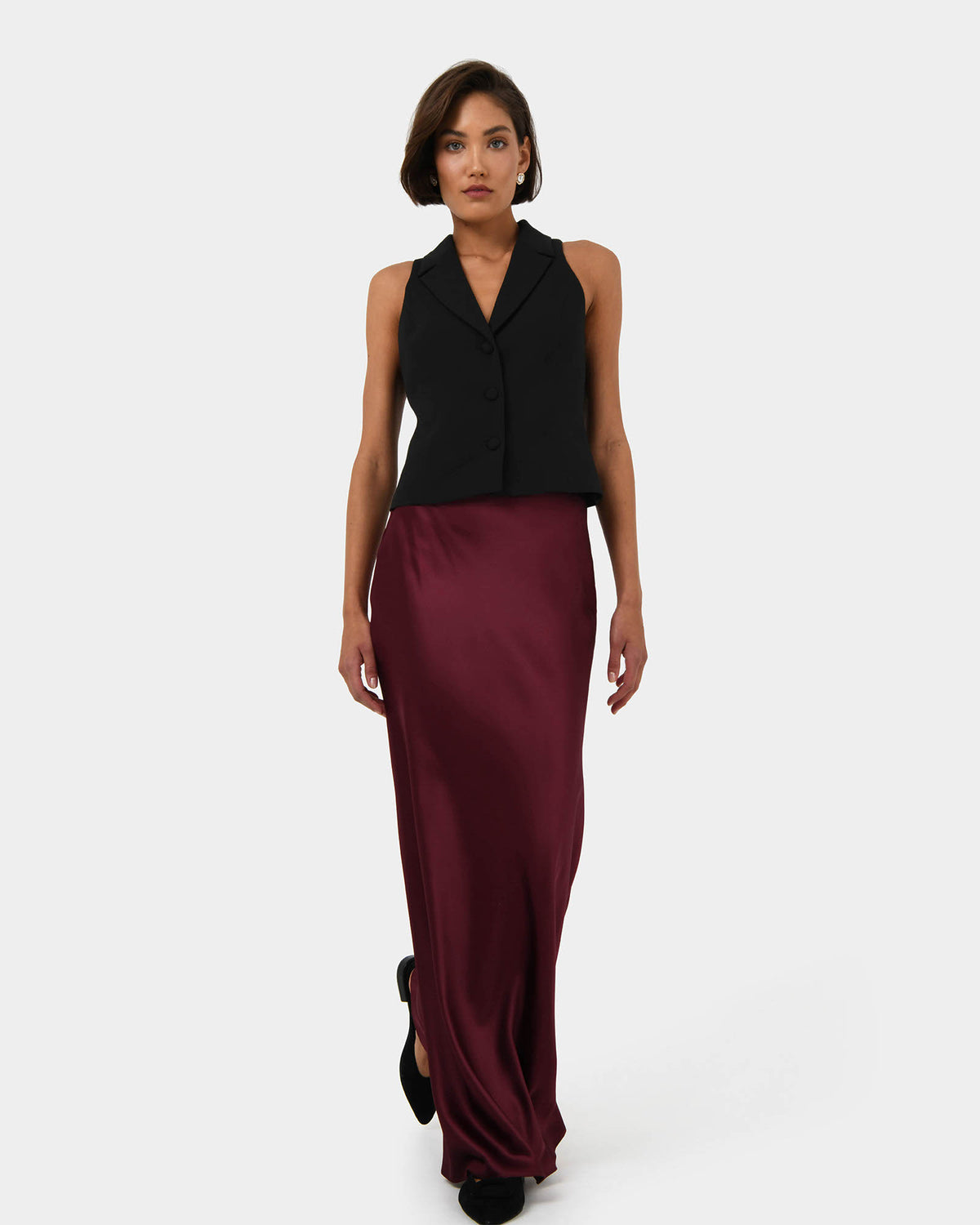 Kaye Maxi Bias Skirt