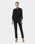 Marcella Polka Dot Tie Blouse