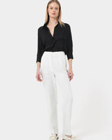 Hailee 3/4 Sleeve Satin Blouse