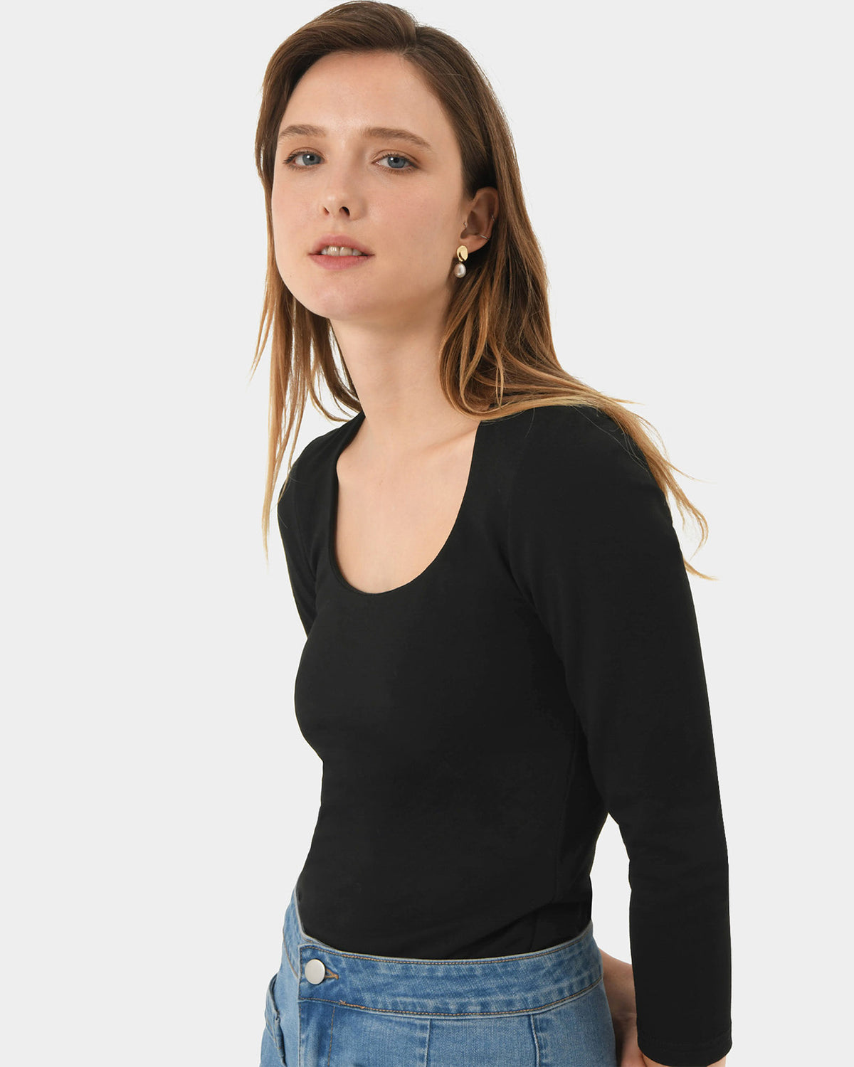 Soho 3/4 Sleeve Top