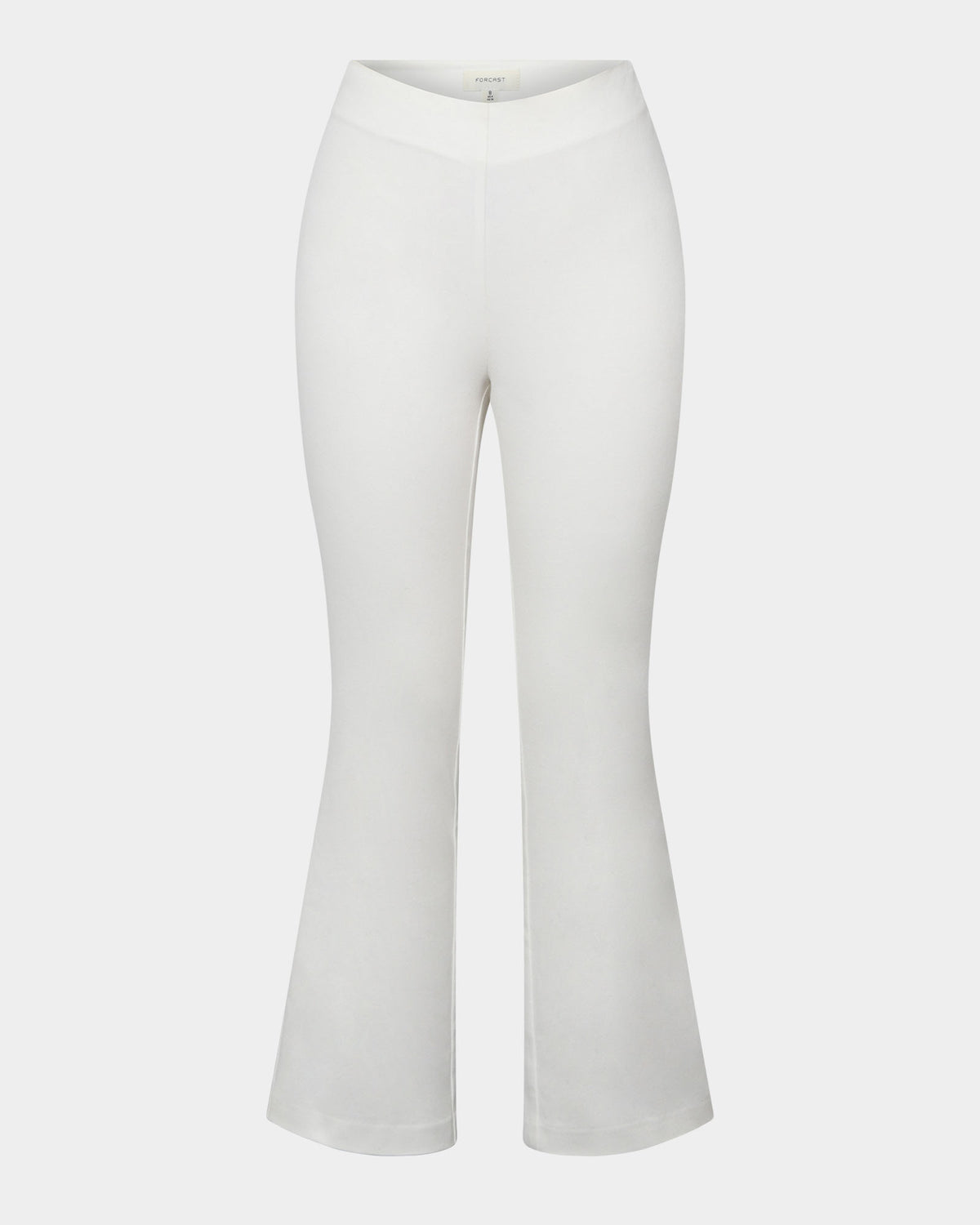 Astrid Flared Jeans in ivory — product-only view