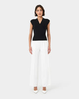 Ani Wrap Knit Top