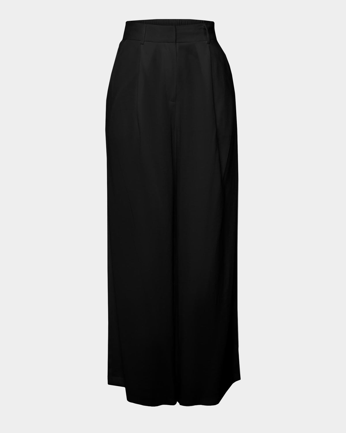 Goulbury Wide Leg Pants in black — product-only view