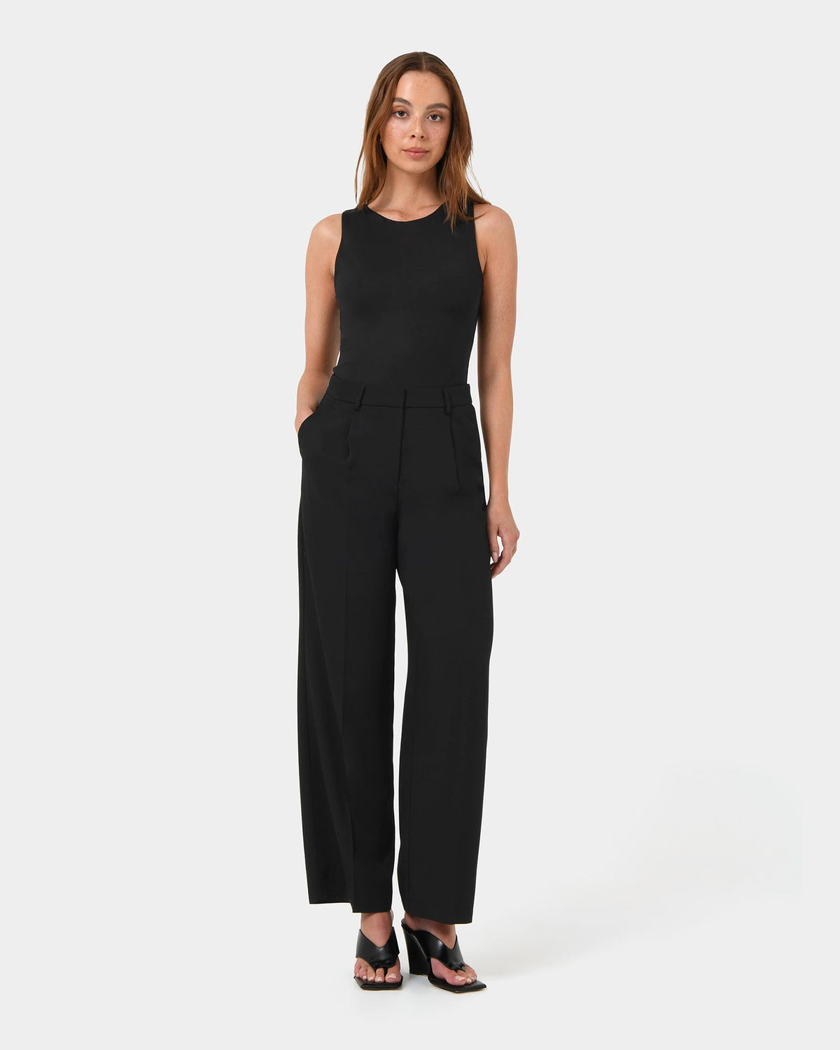 Lexee Tailored Wide Leg Pants