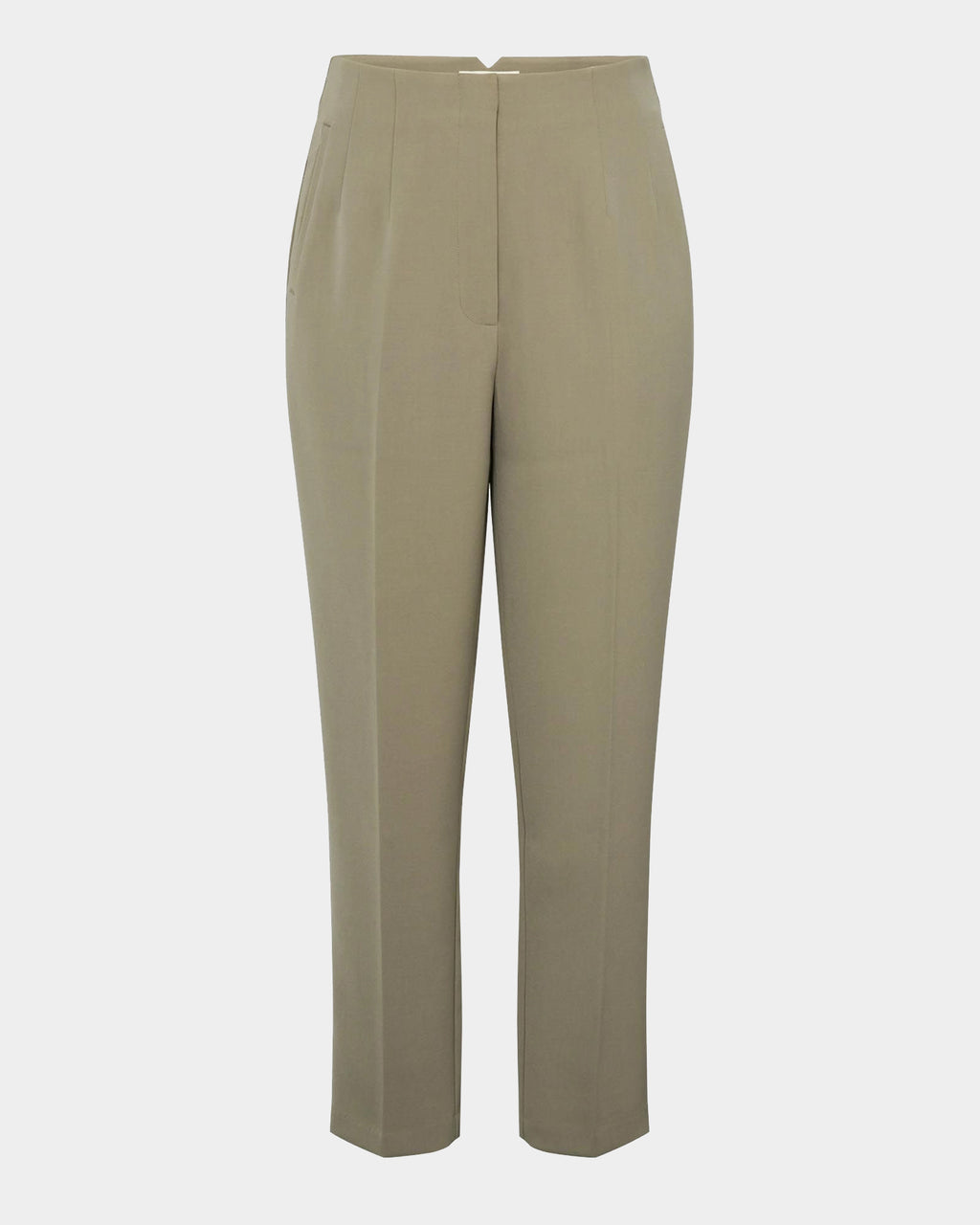 Ace Straight Leg Pants in taupe — product-only view