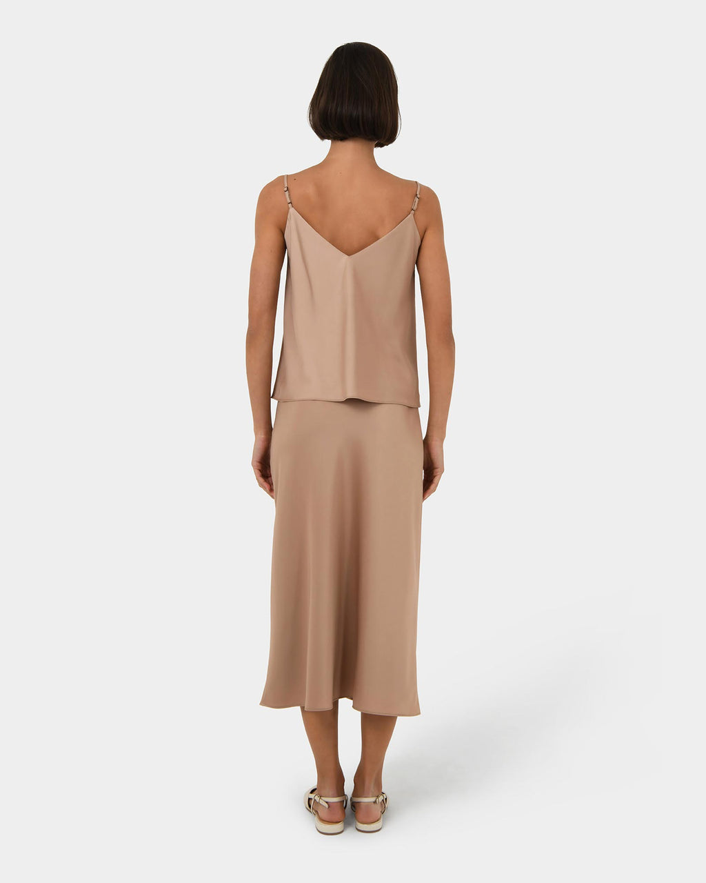 Joy Satin V-neck Cami