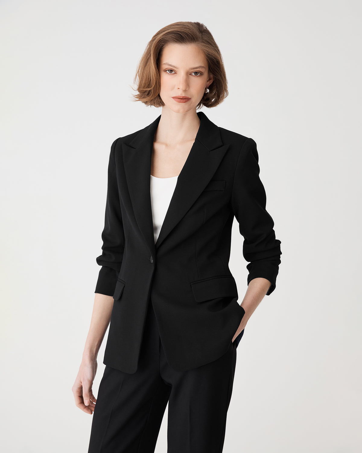 Merid Single Breasted Blazer