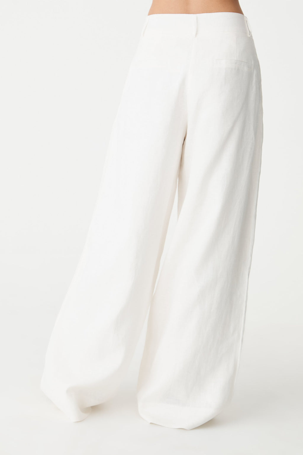 Ami Wide Leg Linen Pants