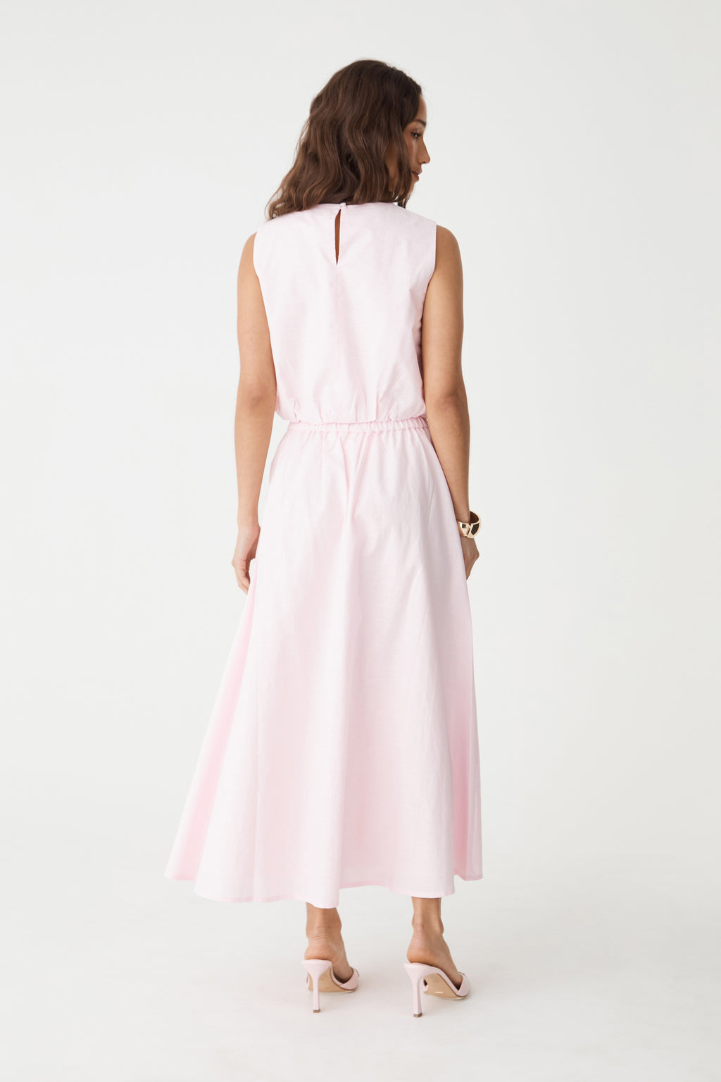 Kenya 2 Ruched Linen Top