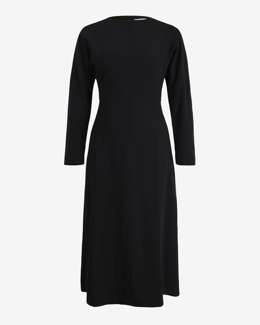 Karina Dolman Midi Dress in black — product-only view