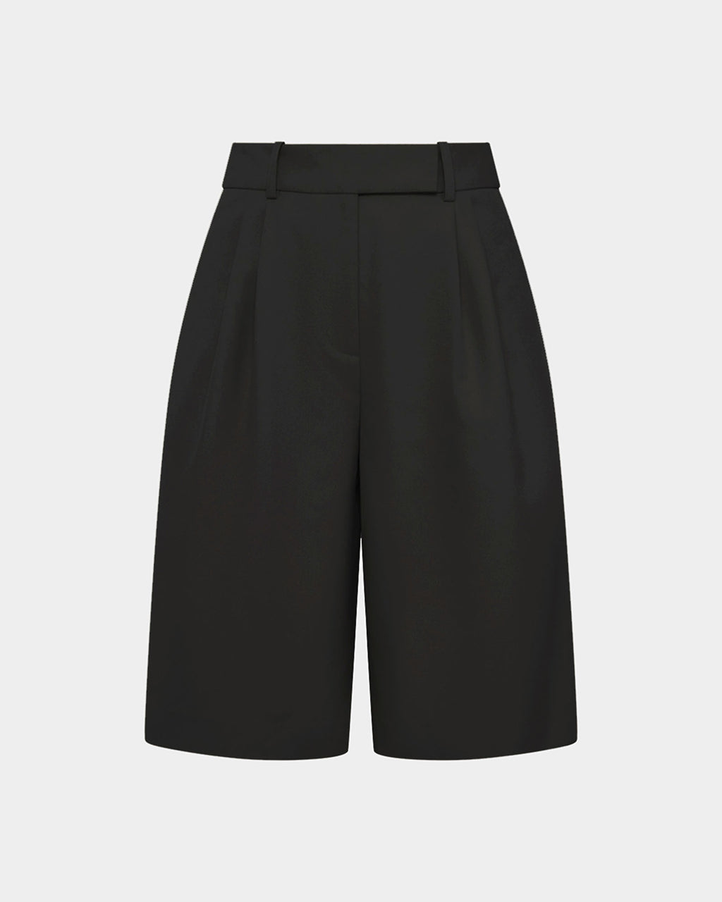 Sonique Tailored Short in black — product-only view