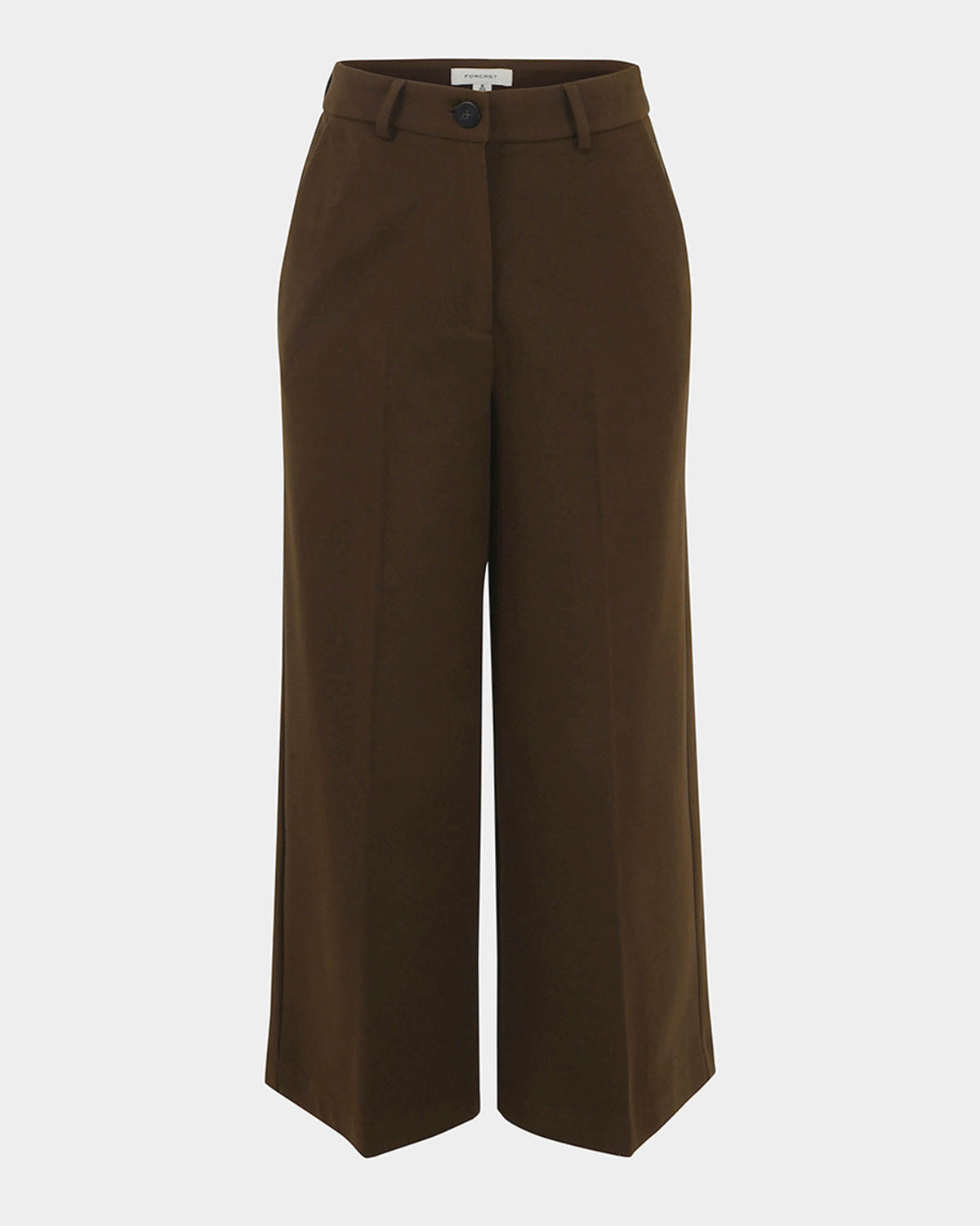 Brighton Wide Leg Culottes in chocolate — product-only view
