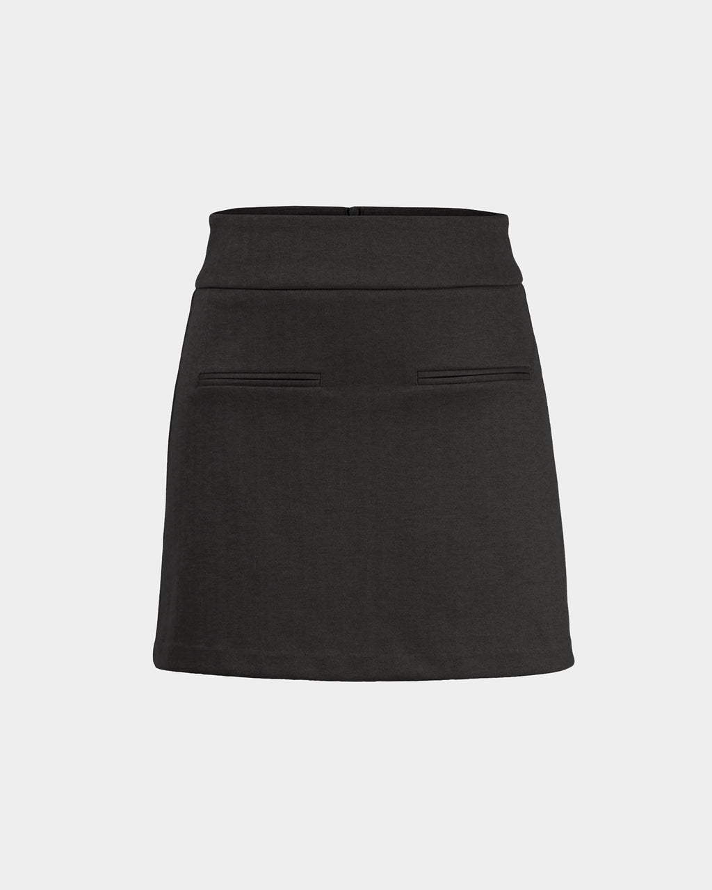 Lara A-Line Mini Skirt in charcoal — product-only view