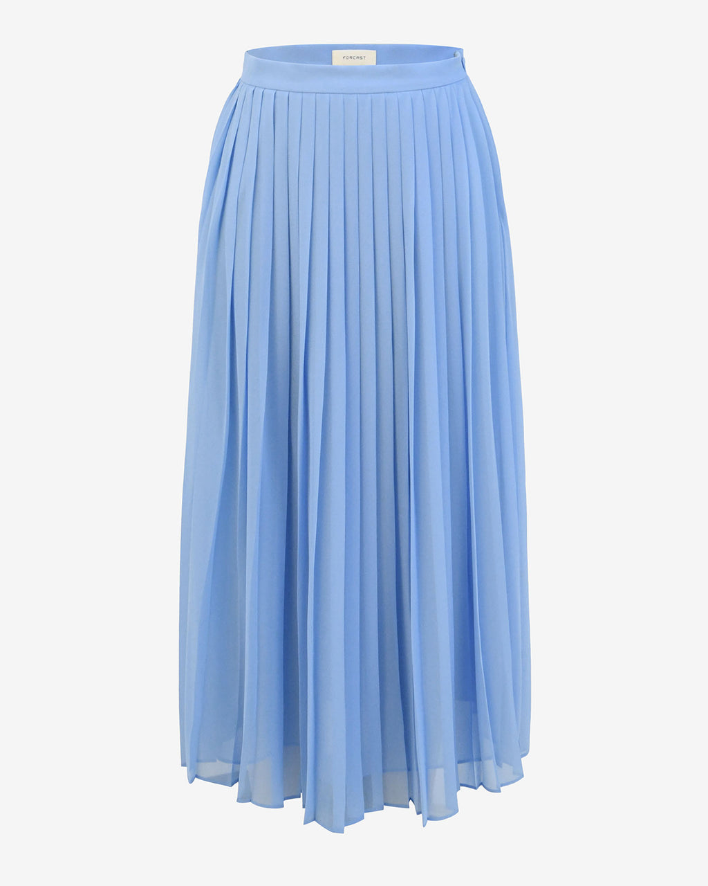 Melina Pleated Skirt in salt blue — product-only view